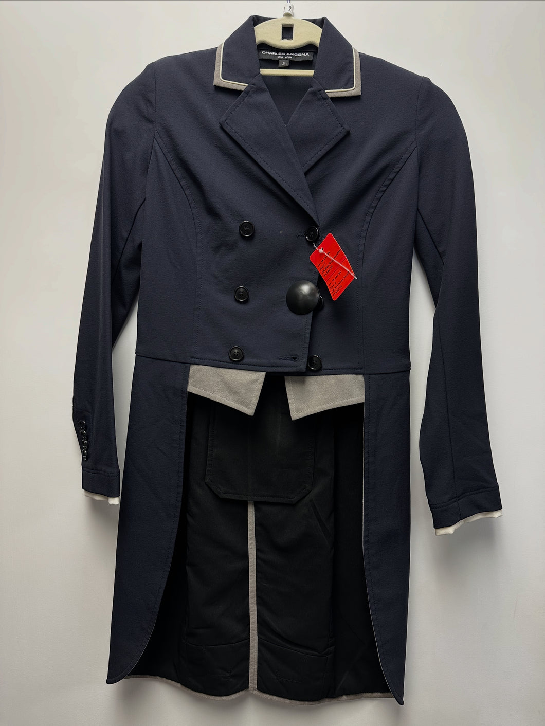 2 CA navy / grey shadbelly