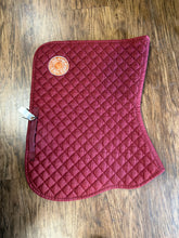 Load image into Gallery viewer, Hermes Maroon saddle pad
