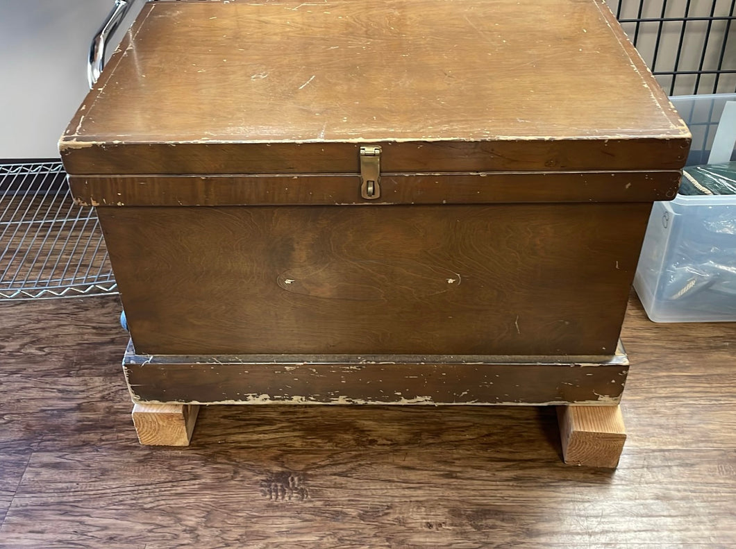 Wooden trunk